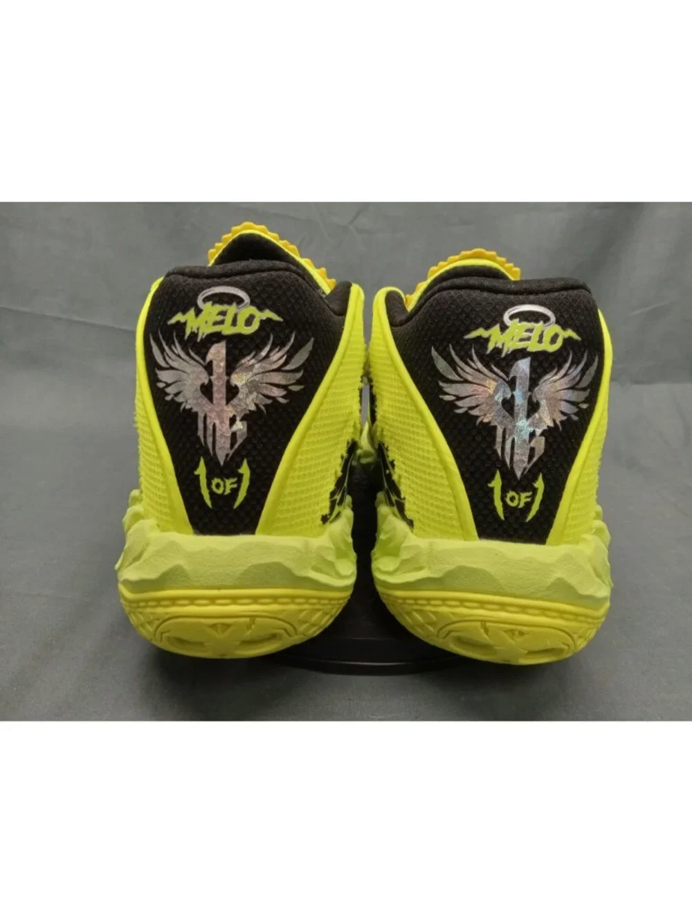 Puma MB.05 Voltage JR (GS) Yellow Alert Puma Black Boys Size 6.5 NEW NO BOX!